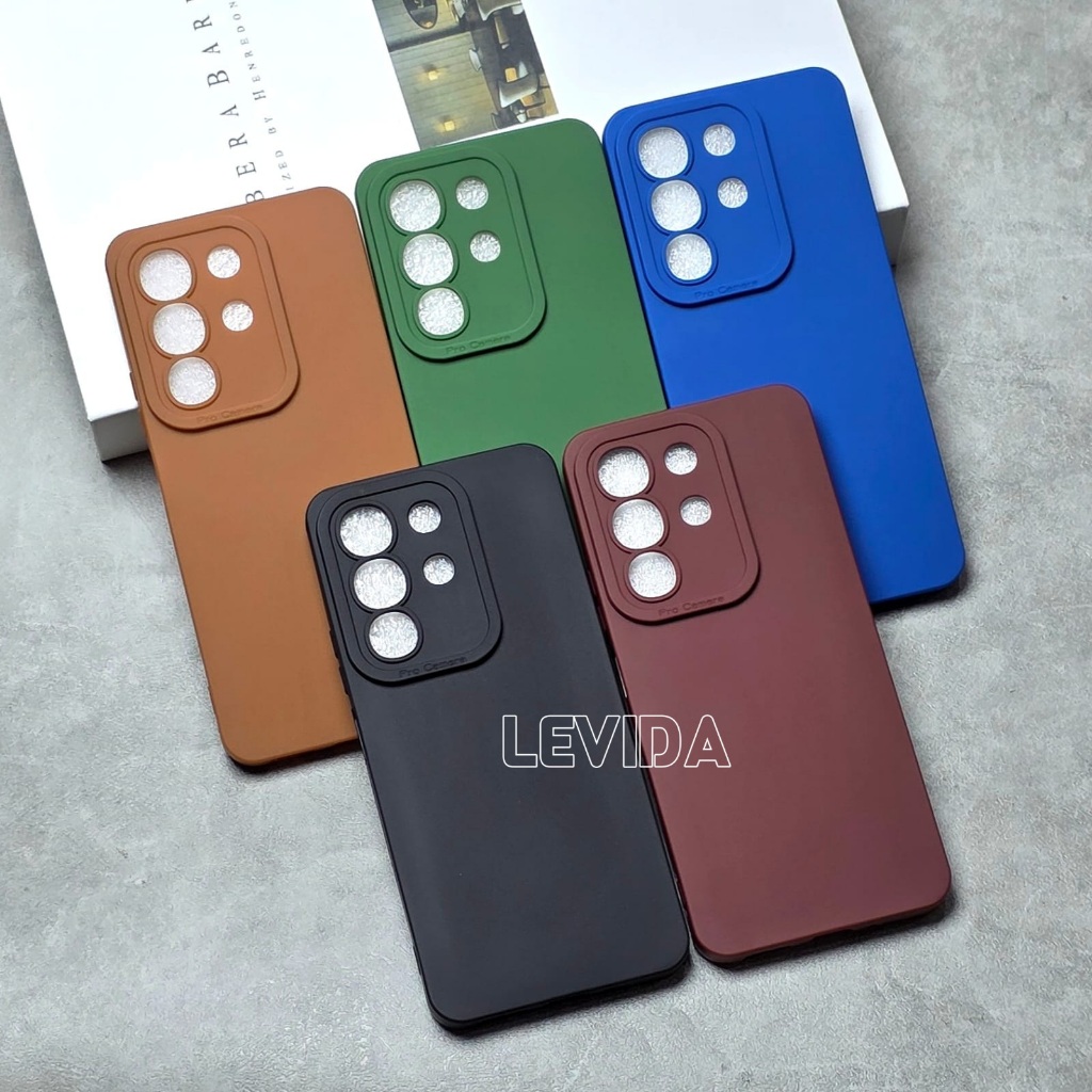 Vivo Y29 4G case Pro Kamera Warna Macaron Case Vivo Y29 4G