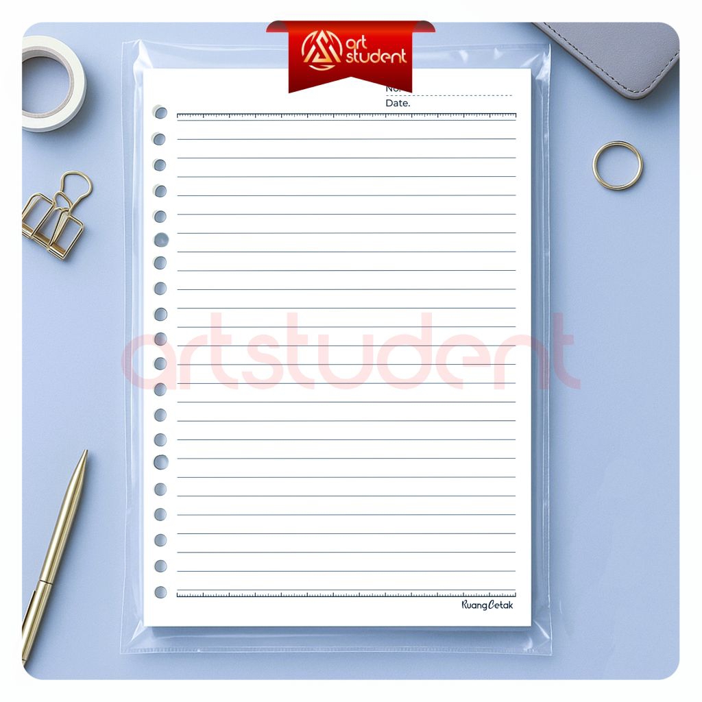 

Notebook Refill 50 Lembar / Kertas Isi Ulang / Loose Leaf A5 Kertas File Isi Binder A5 Isi 50 Lembar