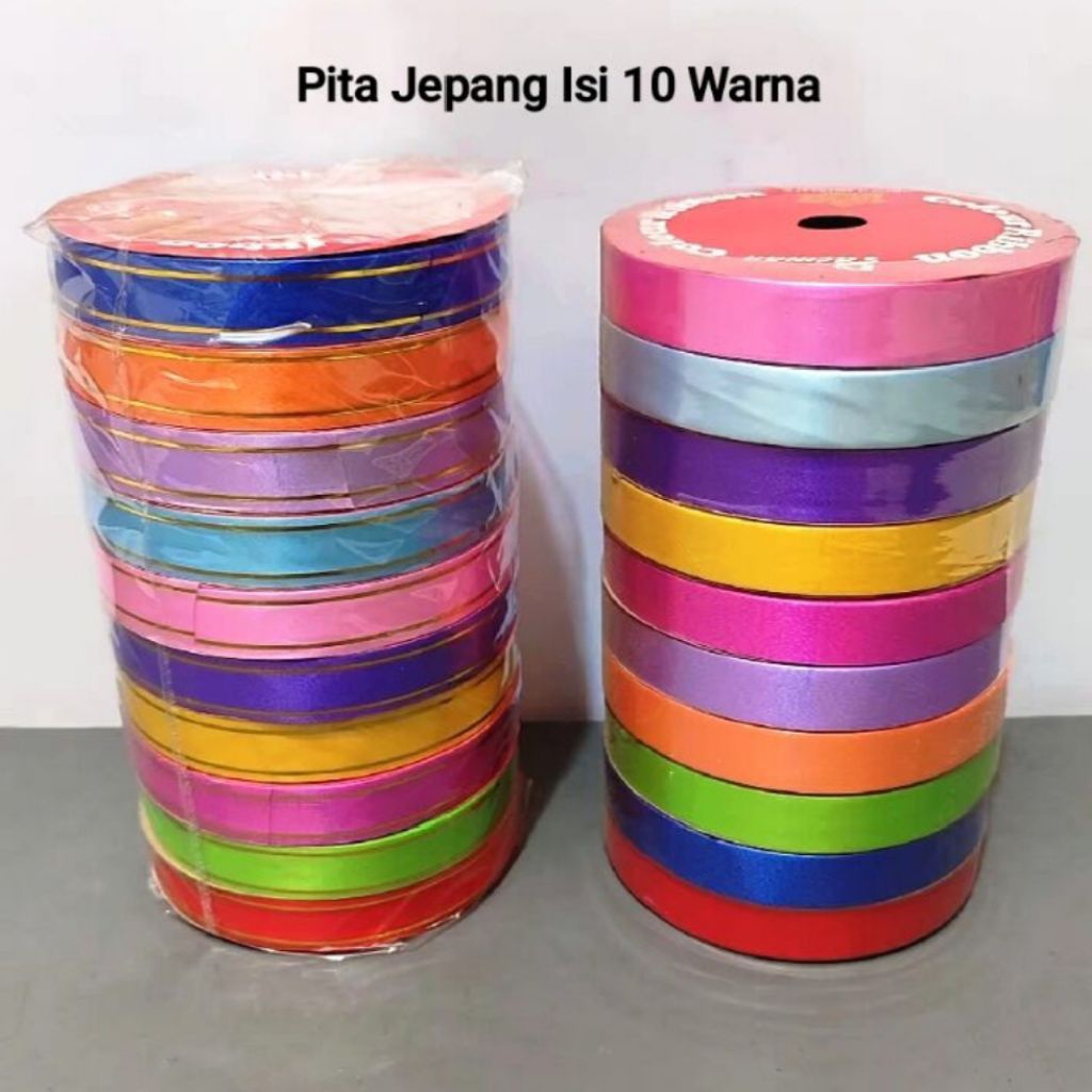 

1 Pak Pita Jepang Isi 10 Warna