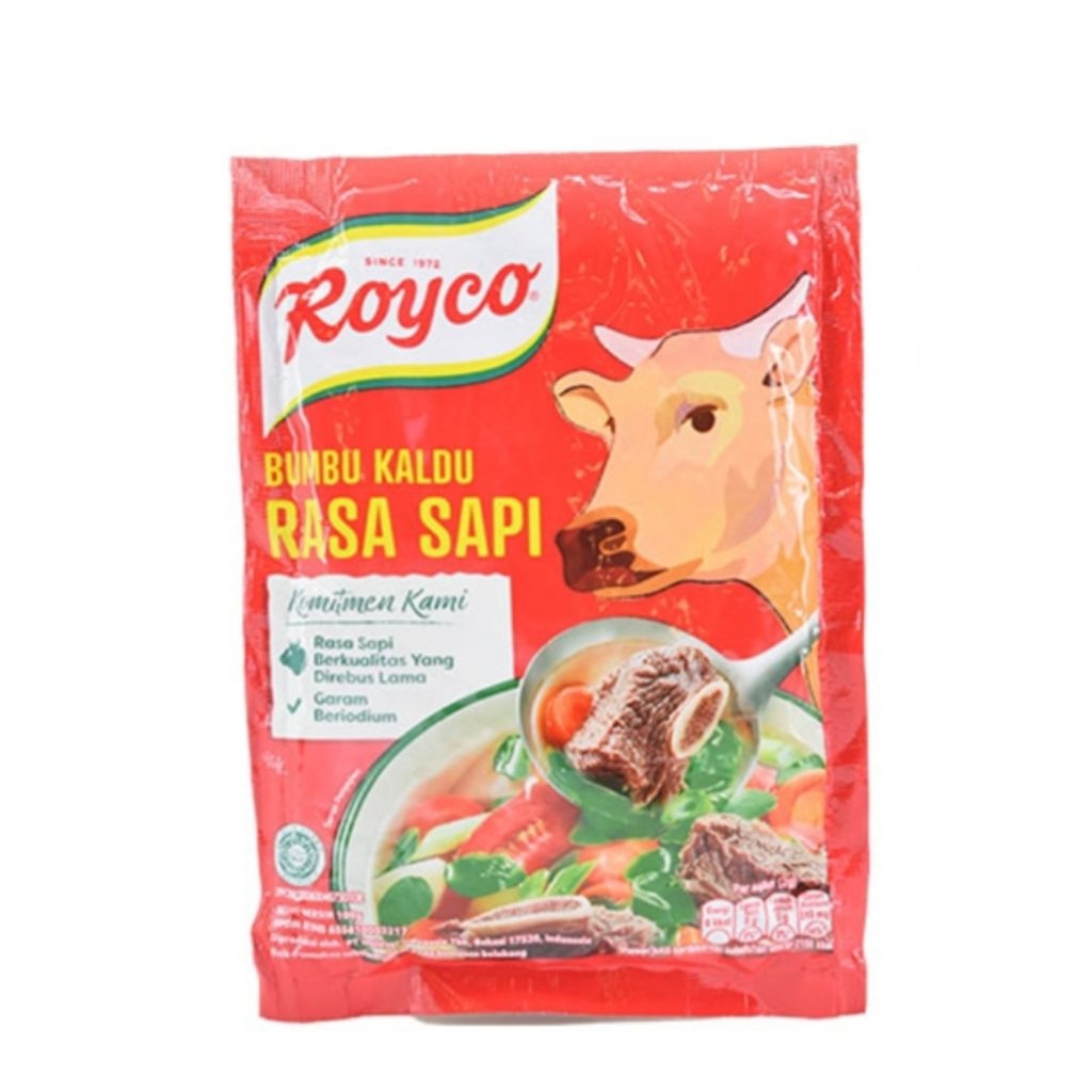 

Royco bumbu kaldu daging sapi 94 gram