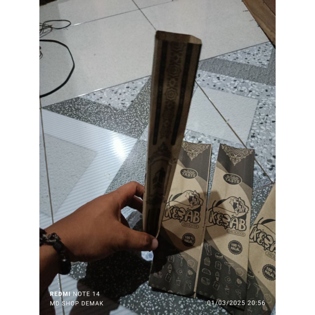 

paket hemat kertas kebab ukuran 27x7 isi 500