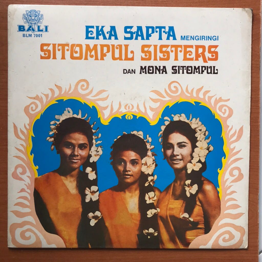 Vinyl /LP /Piringan hitam Eka Sapta mengiringi Sitompul Sisters dan Mona Sitompul