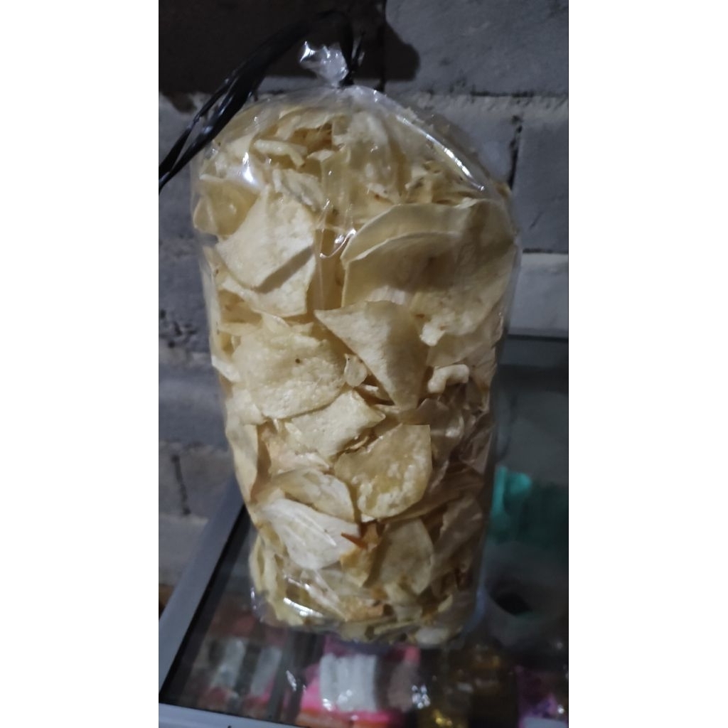 

kripik talas 500gr original asin gurih