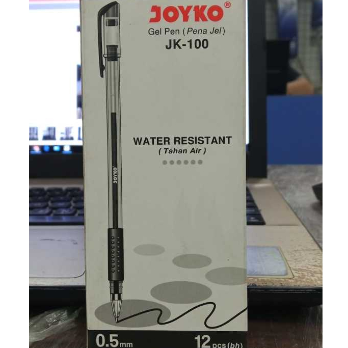 

Bolpen Gel Joyko JK-100 Hitam