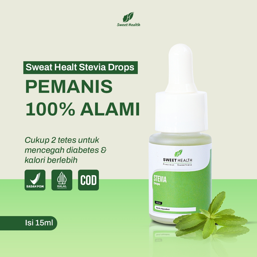 

Sweethealth Stevia 0 Kalori 0 Gula| Pengganti Gula 0 Kalori, Sehat dan Alami, Pencegah Diabetes
