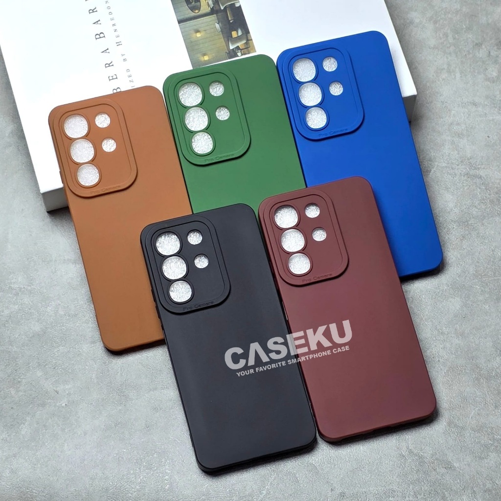 Vivo Y29 4G Case Pro Camera Macaron Case Vivo Y29 4G