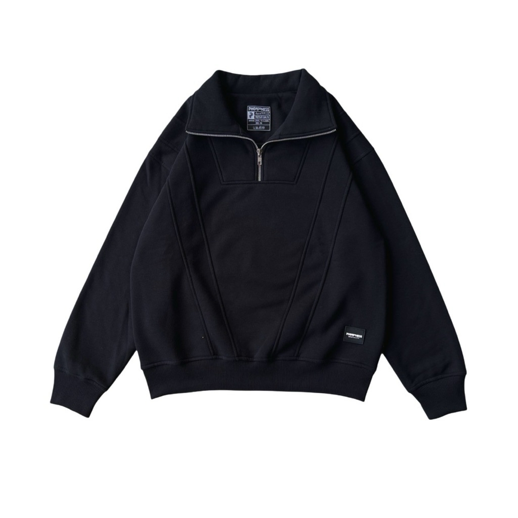 FORTYEIGHT Halfzip Zipper Boxy Reguler Unisex
