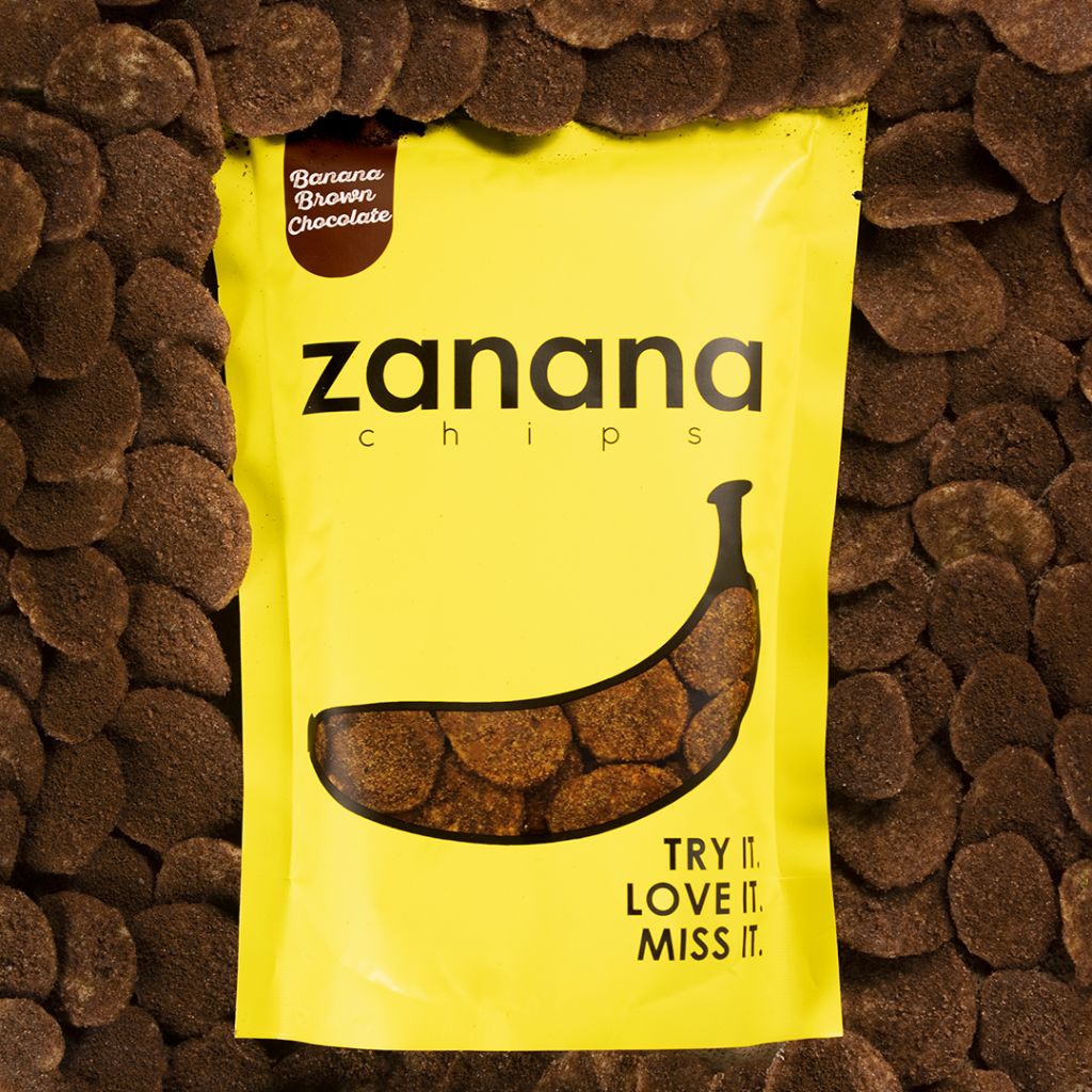 

Zanana Chips Brown Chocolate | Keripik Pisang Bumbu Tebal dan Renyah