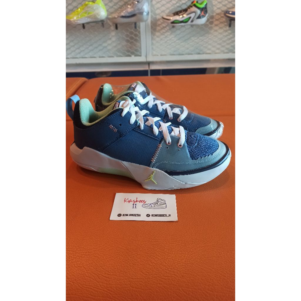 Sepatu Basket JORDAN ONE TAKE 5 (GS) STONE BLUE ORIGINAL