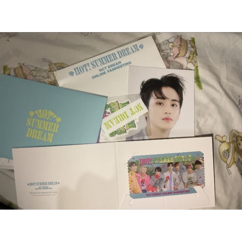 Hot Summer Dream NCT Dream Fanmeeting | Special AR Ticket Set Mark