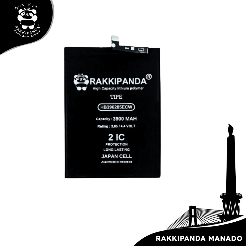 RakkiPanda Baterai HP HB396285ECW P20 / Honor 10 / Honor 10 Lite