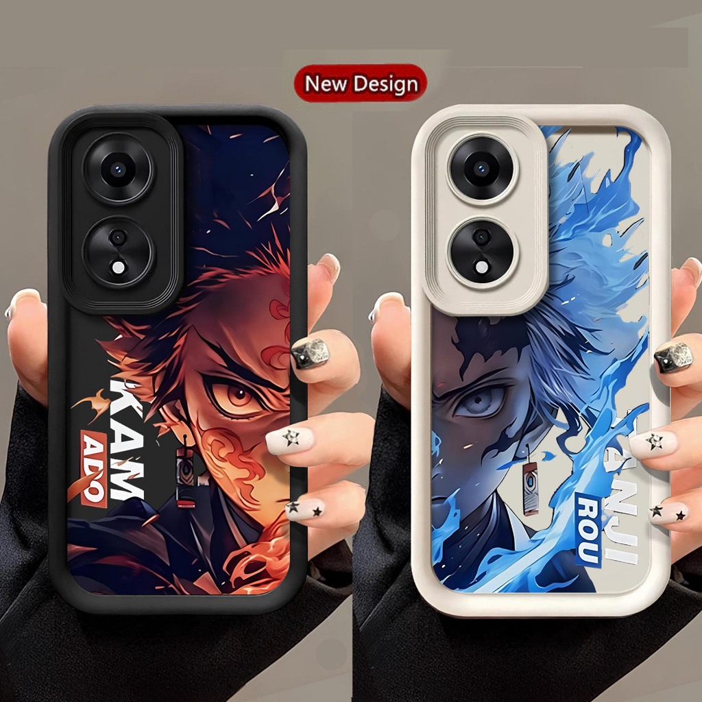 Softcase Rubber Pro Camera Timbul Oppo A18 A38 - Case Hp Oppo A18 A38 - Casing HP Oppo A18 A38 - Sli