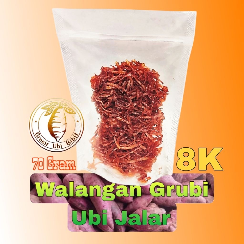 

Walangan Grubi Ubi Jalar manis camilan bergizi dan sehat