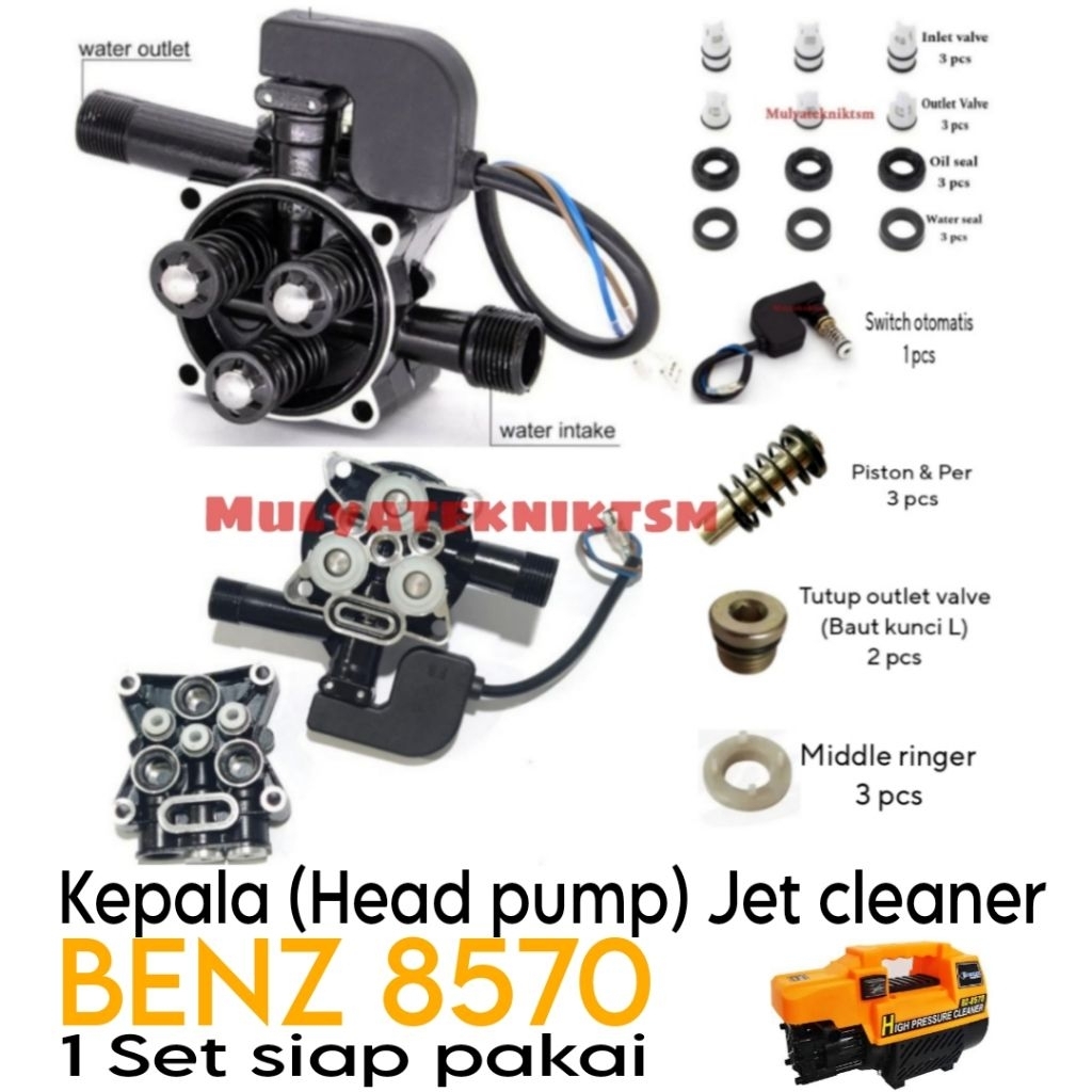Kepala jet cleaner Benz 8570 Water seal Benz 8570 Oil seal Jet cleaner benz 8570