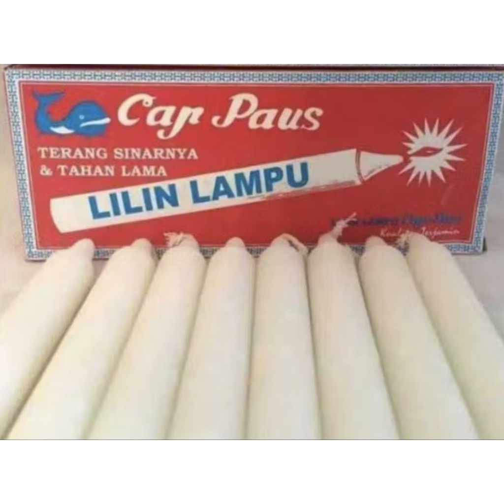 Lilin Putih / Lilin Lampu Cap Paus