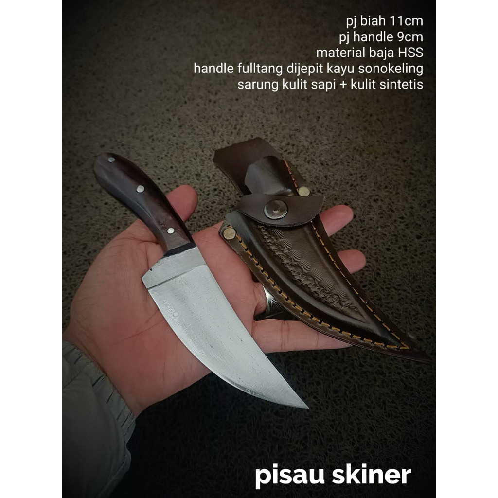 pisau dapur seset kulit baja hss fulltank terbaik