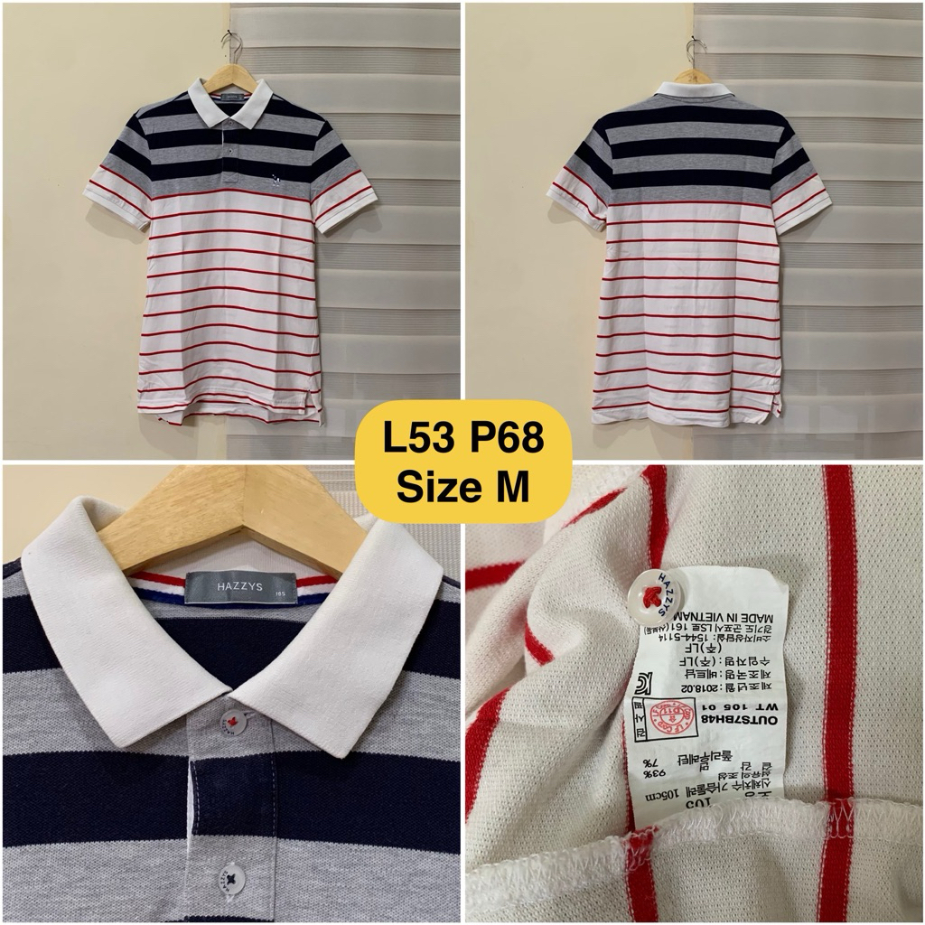 Poloshirt Hazzys Salur Original