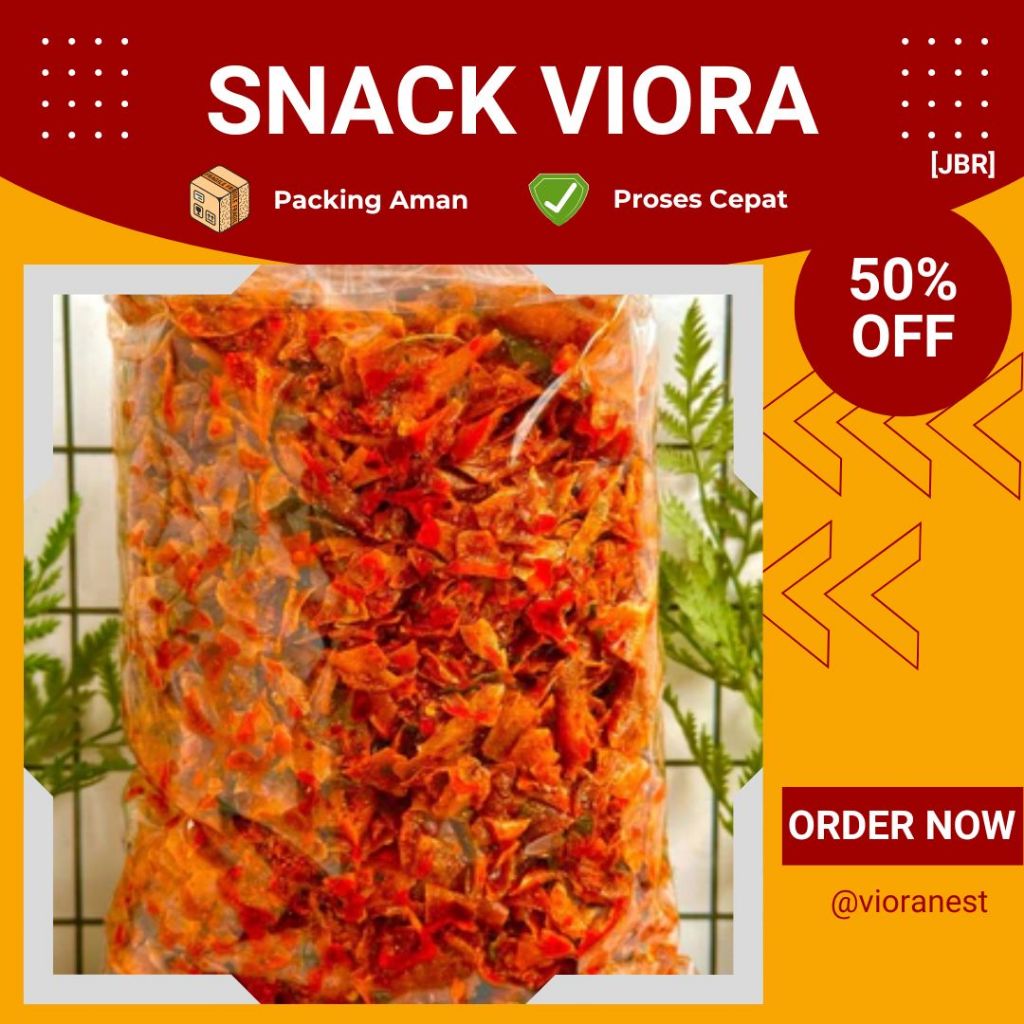 

KERIPIK KRIWIL / KERIPIK SINGKONG PEDAS DAUN JERUK 1KG
