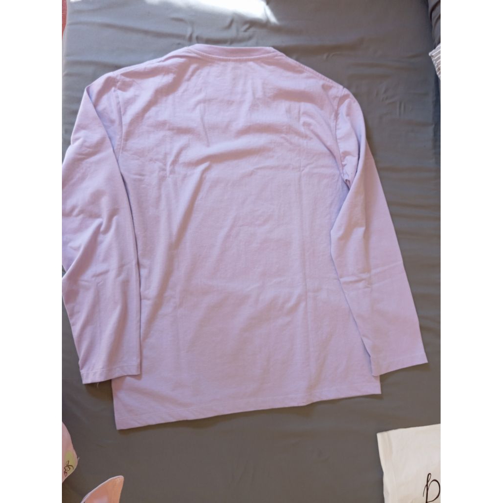 [Preloved] Kaos Panjang Wanita Polos Bahan Katun