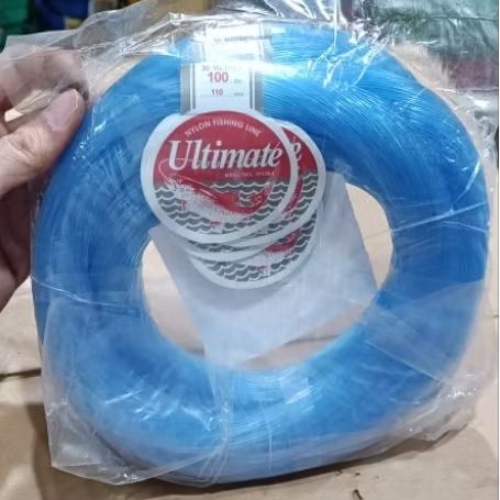 Senar Warna Biru, Hijau, Mambo No.35 lbs. (0,60 mm.) - 100 lbs (110 mm.). Merk Ultimate.