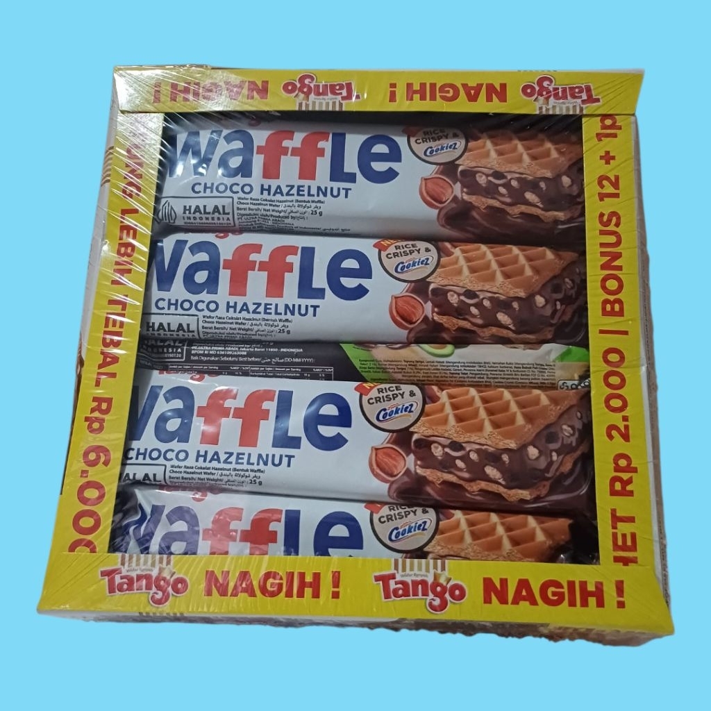 

Tango Waffle Choco Hazelnut & Cookiez 25g