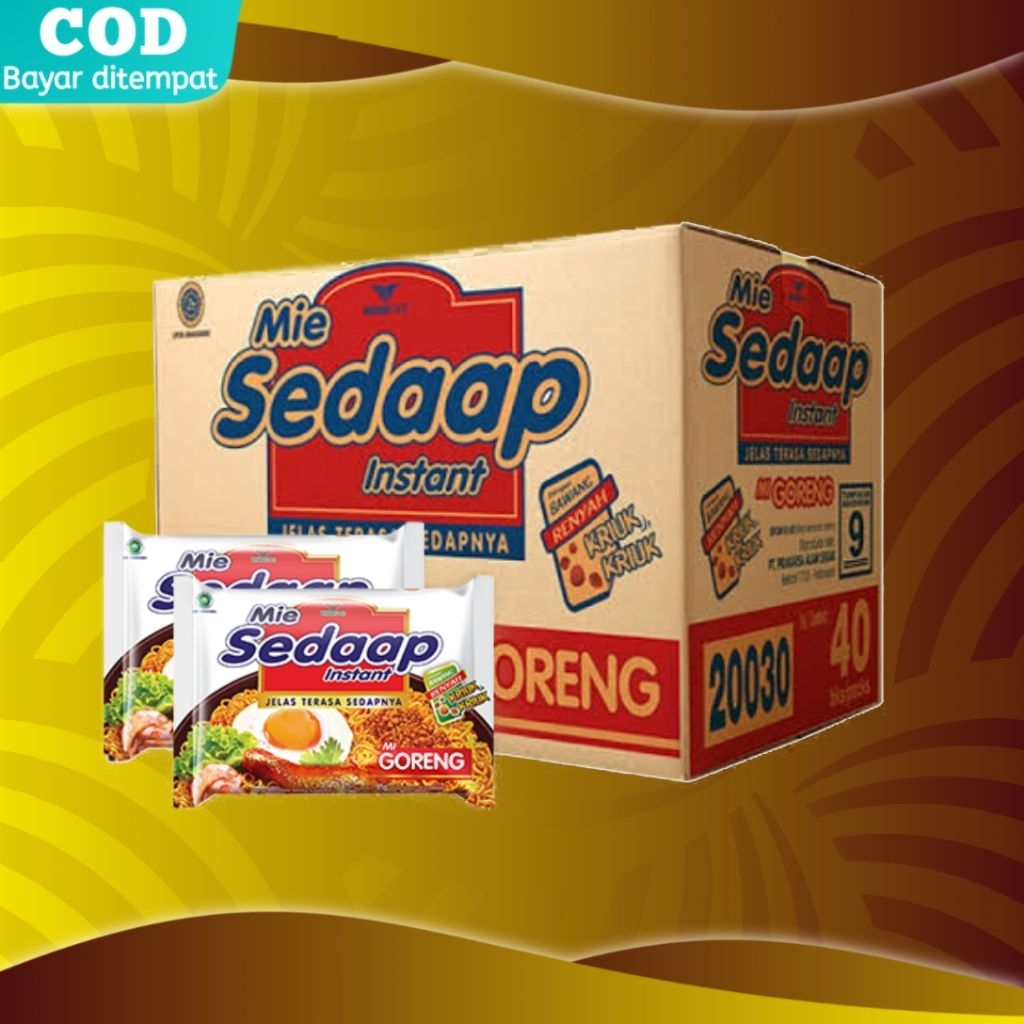 

Mie Sedaap Goreng 1 dus isi 40 pcs