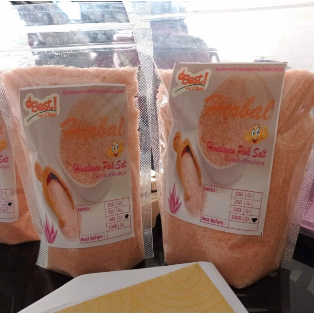 

garam himalaya pink salt original garam herbal 250gr