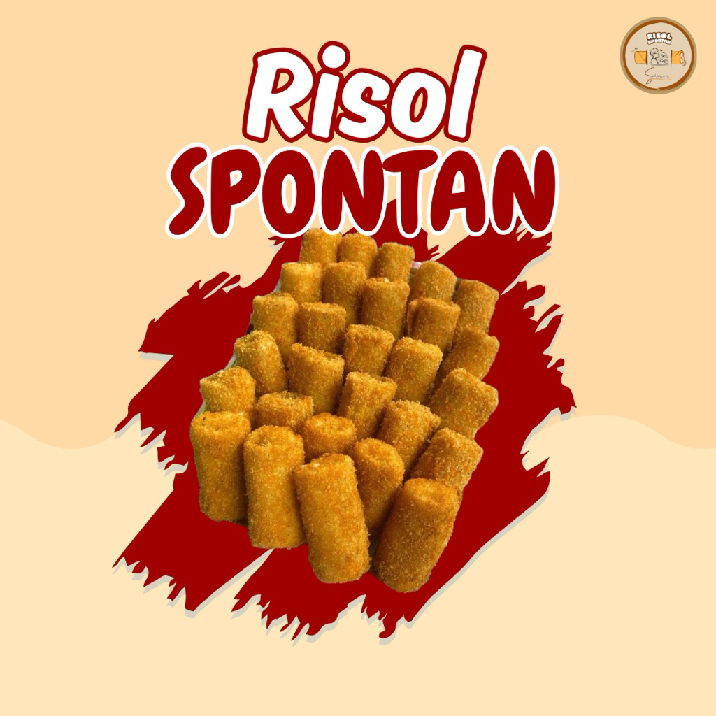 

RISOL SPONTAN | RISOL ANEKA RASA ISI 3 PCS