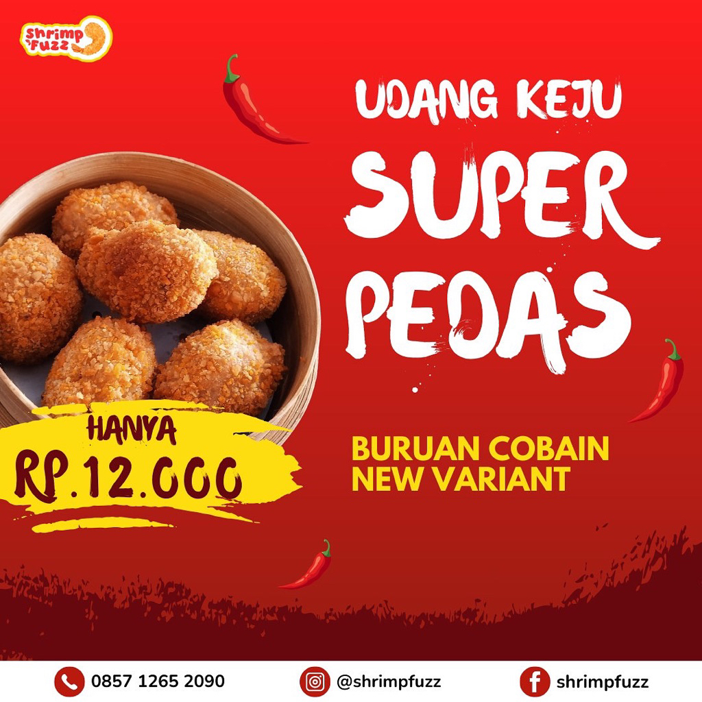 

Frozen Food Udang Keju Pedas