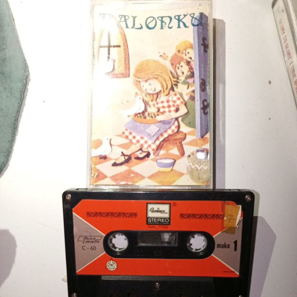 kaset pita jadul, lagu anak anak balonku