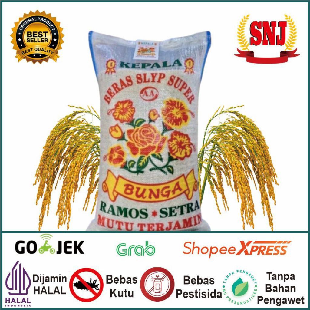 

beras bunga setra 5kg 10kg 20kg