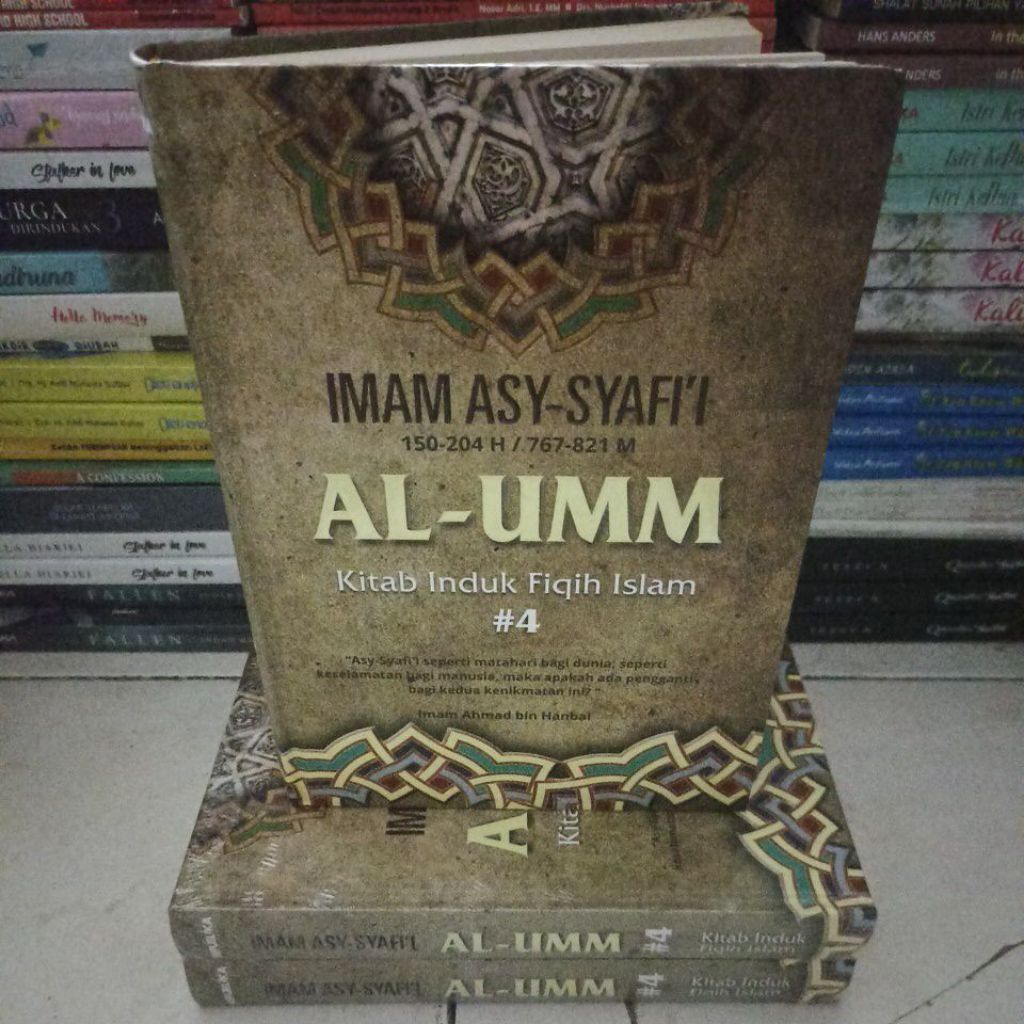 BUKU SEJARAH ISLAMI BACAAN AGAMA FILSAFAT / AL-UMM JILID 4 KITAB INDUK FIQIH ISLAM / HARDCOVER / ORI