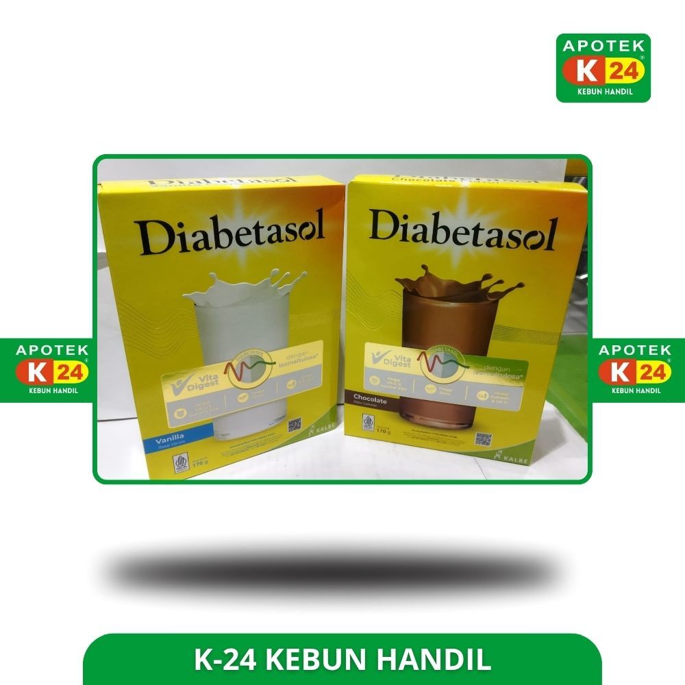 

DIABETASOL VITA DIGEST RASA VANILLA DAN CHOCOLATE 170 GRAM