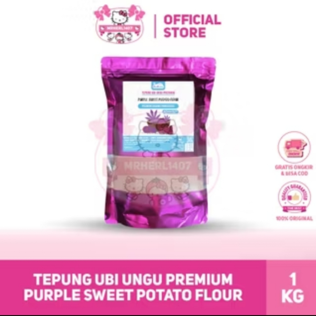 

Purple Sweet Potato Flour Food Grade | Tepung Ubi Ungu Premium