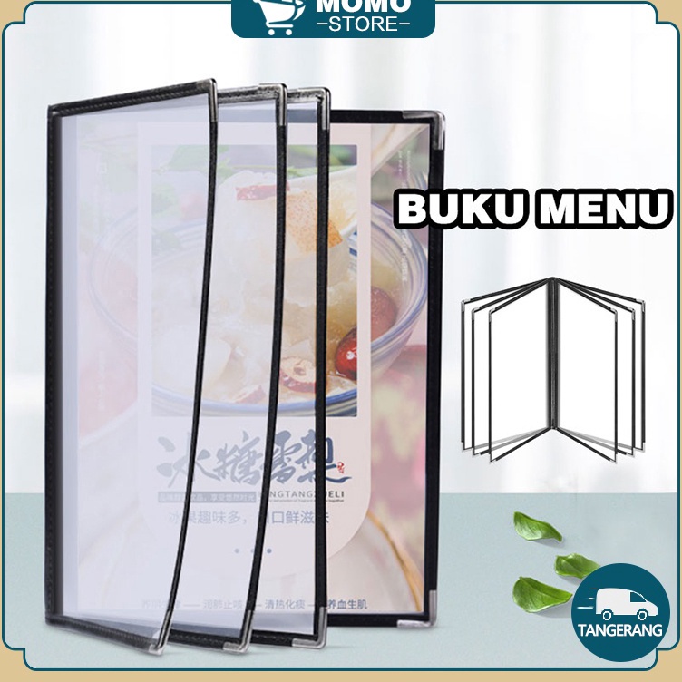 

BISA COD Cover Pelindung Menu A4Buku Menu Isi Pla Transparan A4 Buku Menu Restoran Kulit Cover Pelindung Menu Cover Menu Sampul Buku