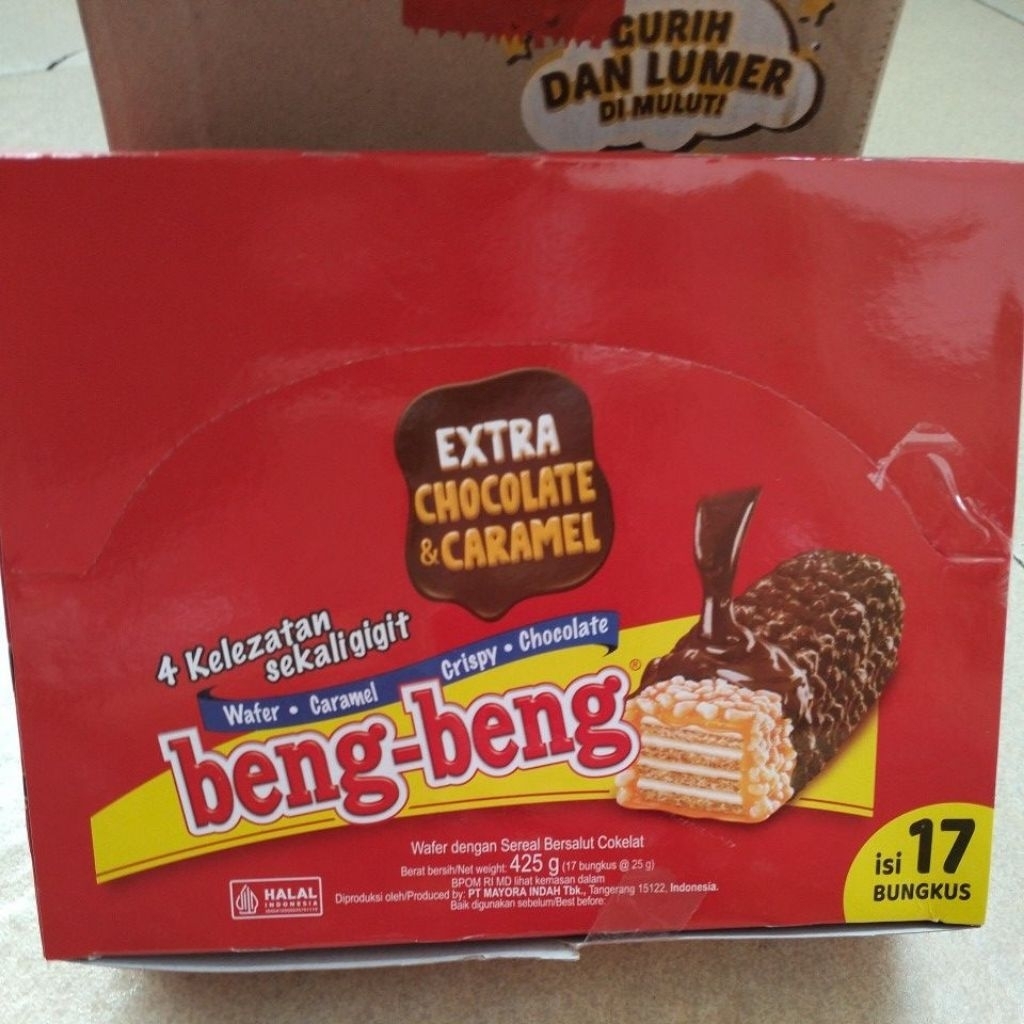 

Beng beng Cokelat wafer