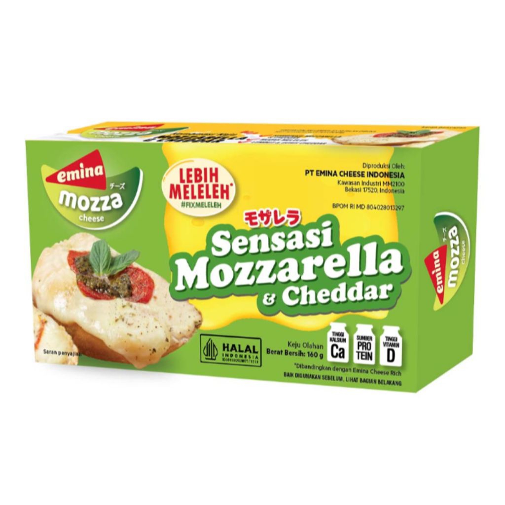 

EMINA Keju Mozzarella Box 160 g