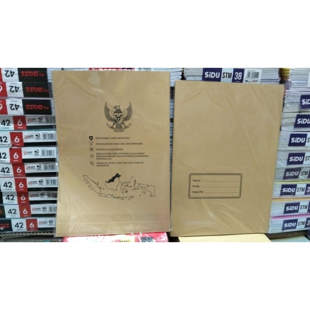 

Sampul Buku Tulis Samson Kwarto Boxy - ikat isi 20 pack.