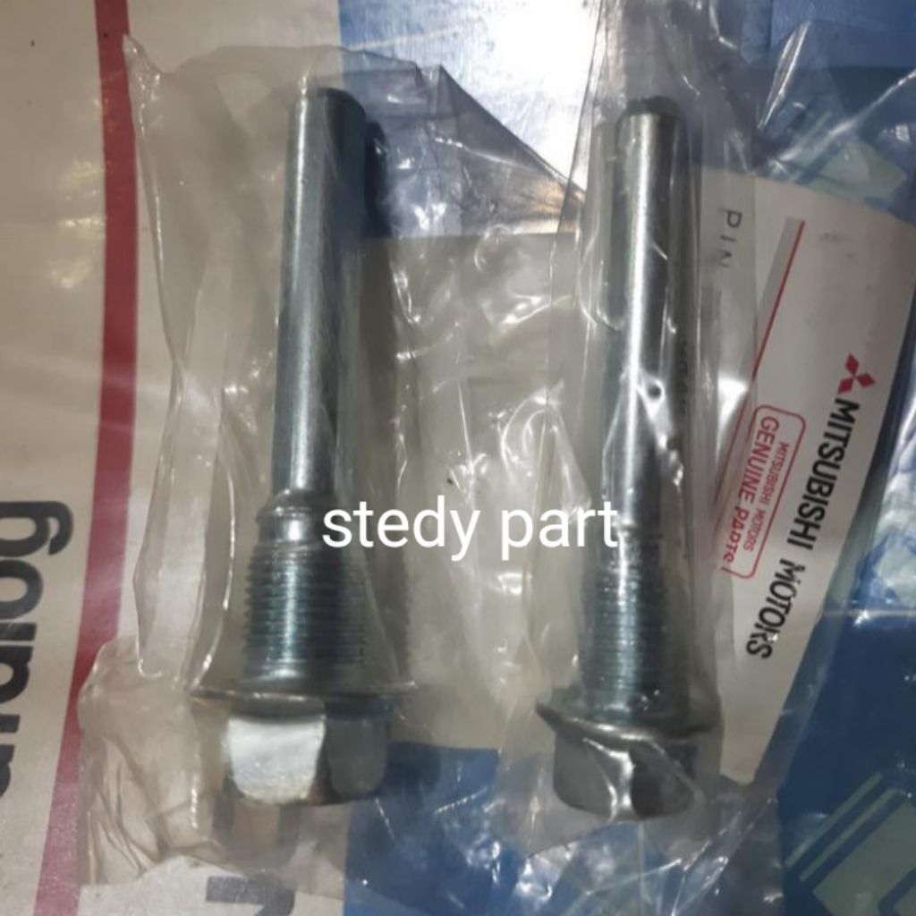 Baut pin kaliper atas bawah rem depan Lancer ck4 original genuine part