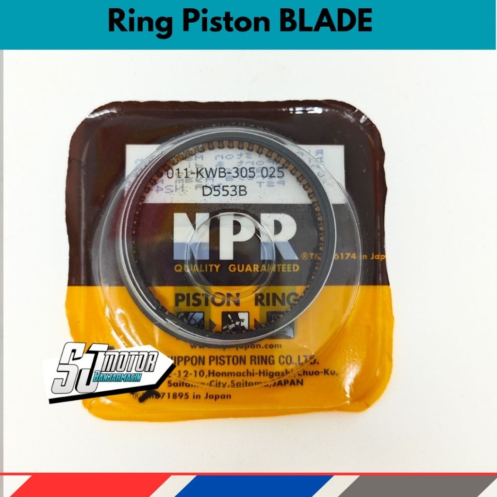 Ring Seher Piston Set NPR (KWB) Blade Revo Absolute