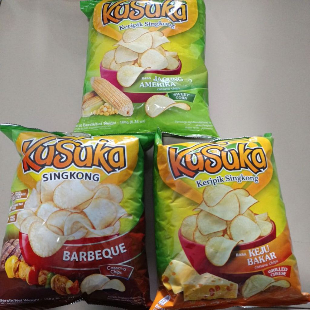 

KUSUKA Keripik Singkong 180gr