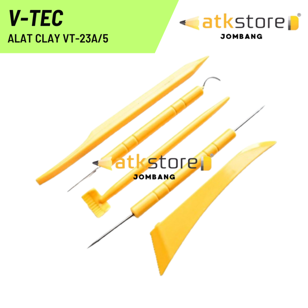 

V-TEC Pottery Sculpting Art Clay Tools Alat Ukir Cukil VT-23A/5