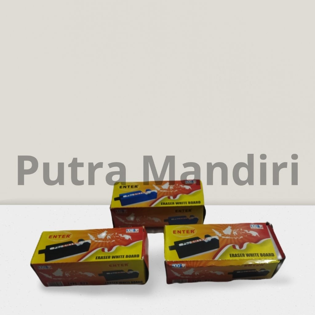 

Penghapus papan tulis spidol Enter / eraser whiteboard kecil