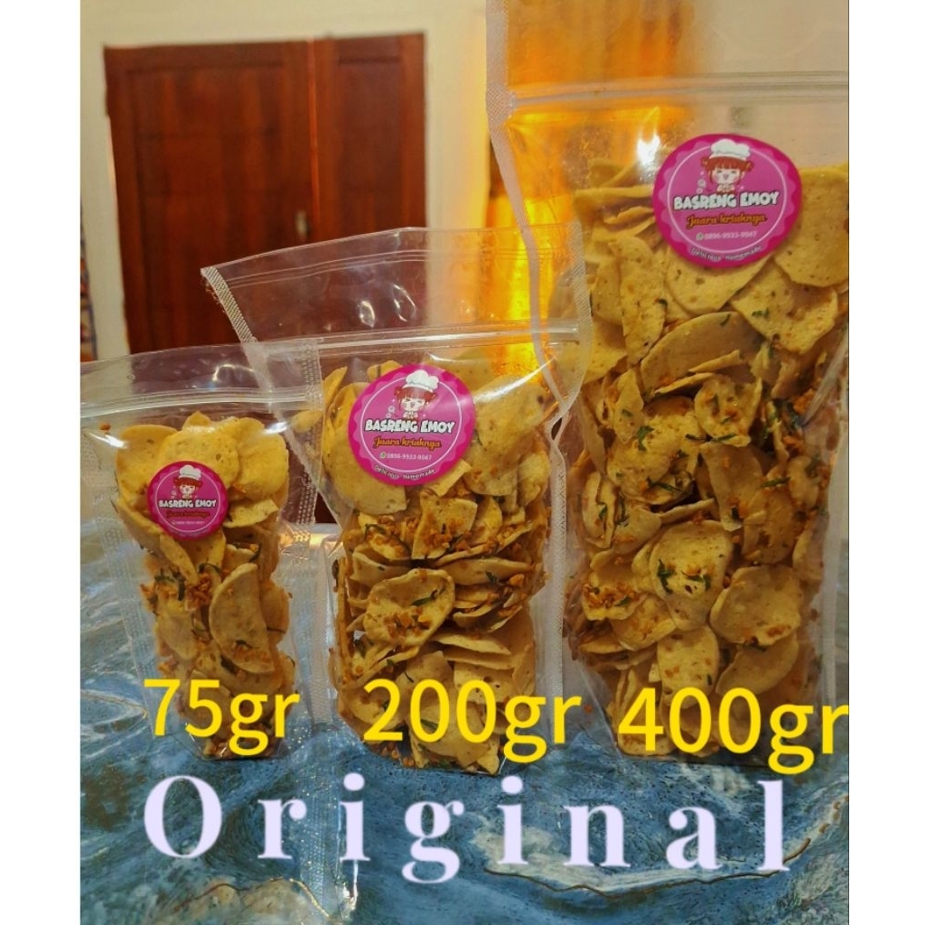 

basreng emoy iris daun jeruk PAKET KOMPLIT 75gr.200gr.400gr rasa original