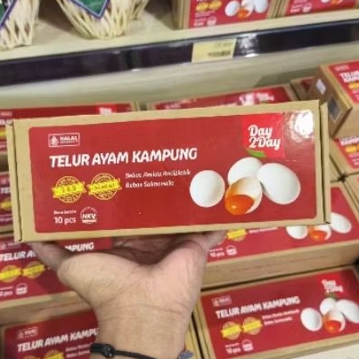 

telur ayam kampung day 2 day ayam kampung asli 10 pcs