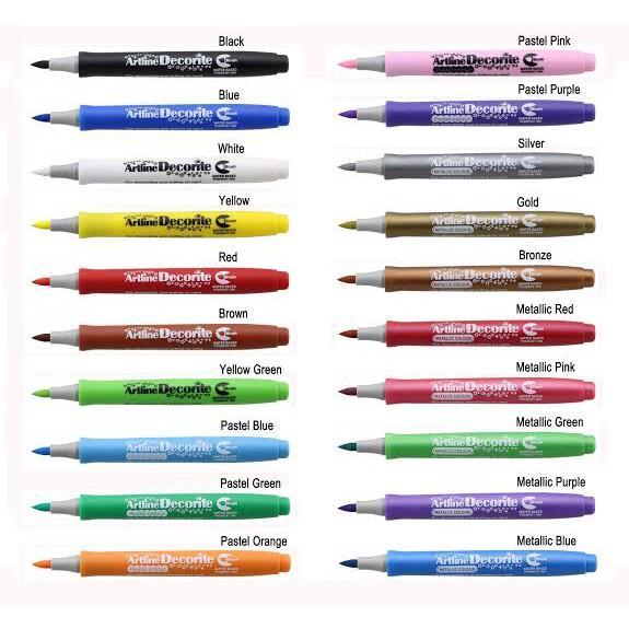

ARTLINE DECORITE MARKER EDF-F