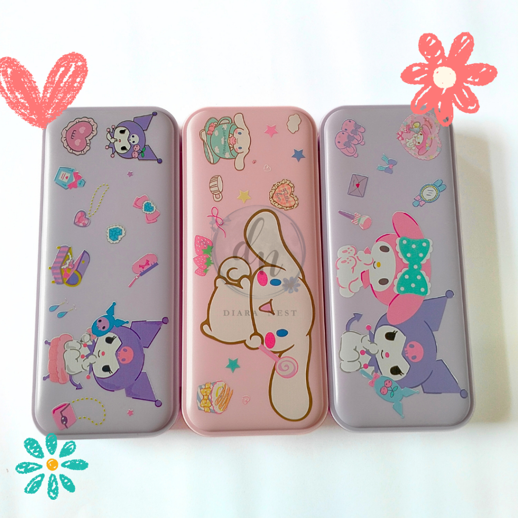 

Tempat Pensil Plastik Karakter Sanrio Anak Cewek Pencil Case