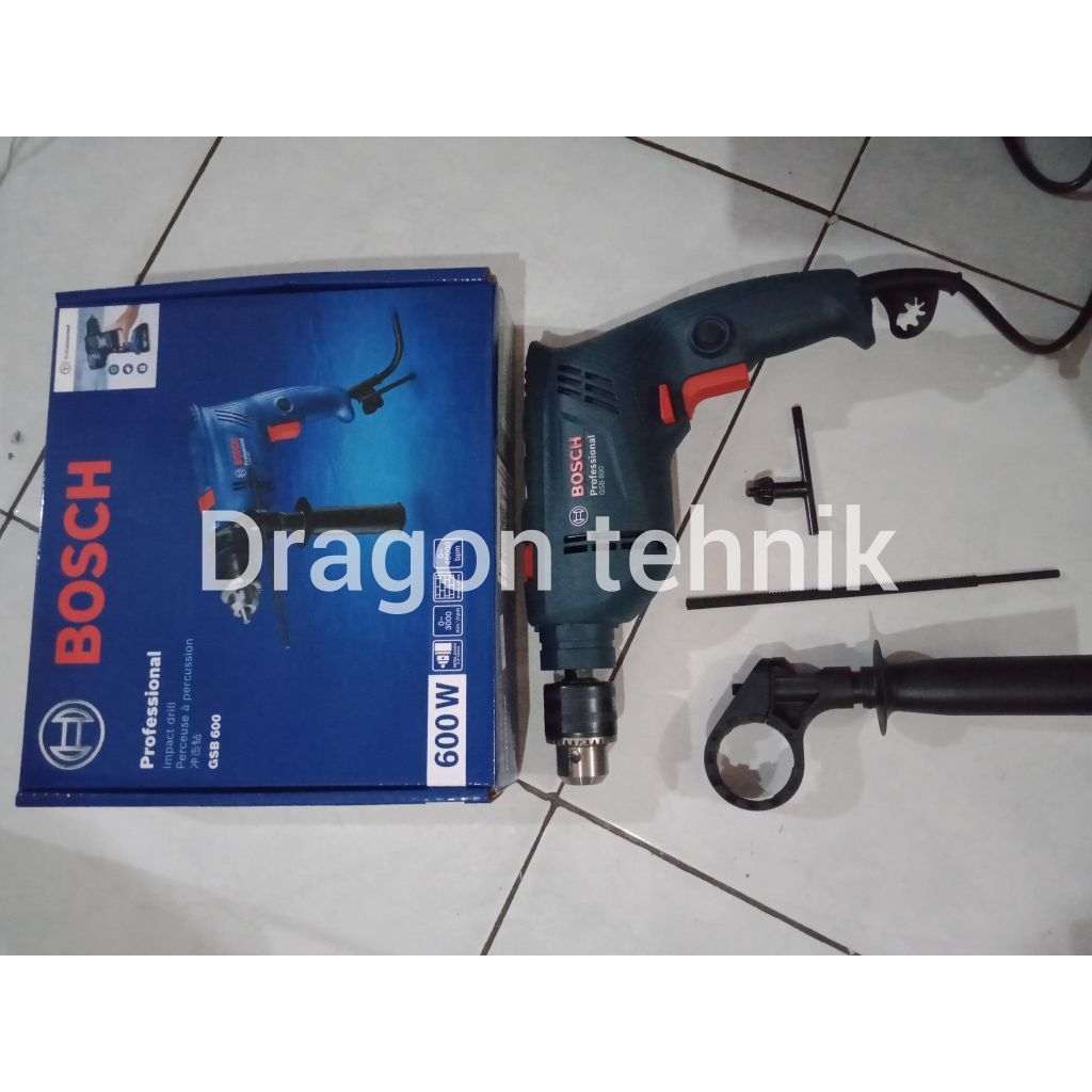 Mesin bor tangan 13mm Bosch GSB 600