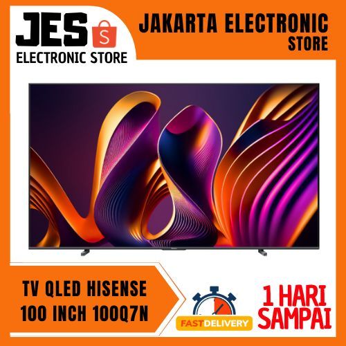 QLED TV 100 Inch Hisense 100Q7N Qled 100" 4K HDR 10+ Smart TV VIDAA OS Hisense Q7N 100"