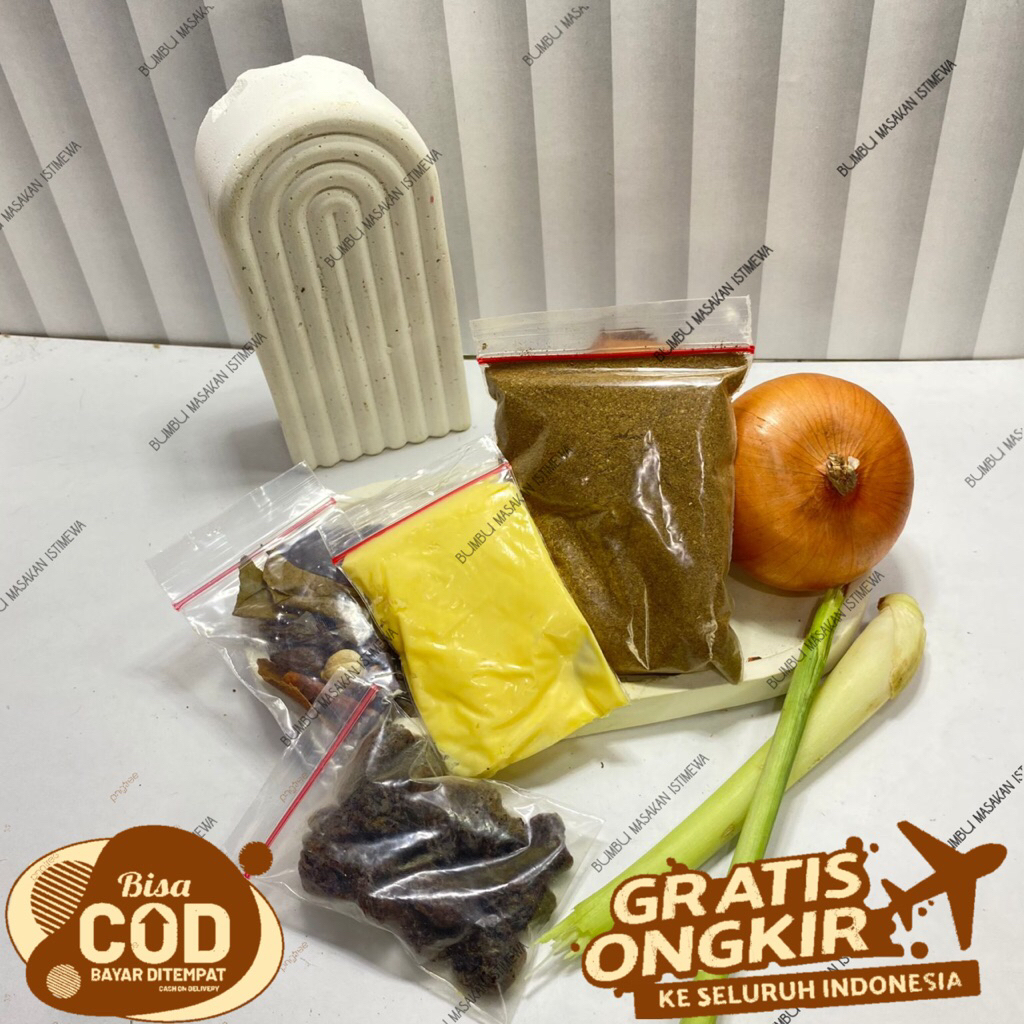 

paket PELENGKAP untuk 2Liter beras + BOMBAY (belum ada beras)